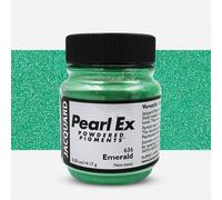 Jacquard : Pearl Ex : Powdered Pigment : .5oz : 14g : #636 Emerald