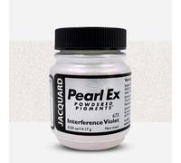 Jacquard : Pearl Ex : Powdered Pigment : .5oz : 14g : #673 Inter Violet