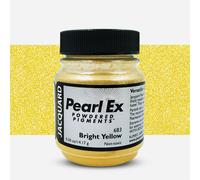 Jacquard : Pearl Ex : Powdered Pigment : .5oz : 14g : #683 Bright Yellow