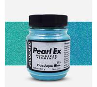 Pearl-Ex Pigment by Jacquard, Creates Metallic or Pearlescent Effect, .5 Ounce Jar, Duo Aqua-Blue