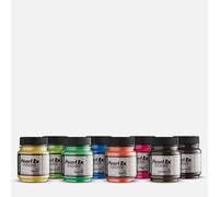Jacquard : Pearl Ex : Powdered Pigment : .5oz : 14g : Colour Sampler : Set of 8
