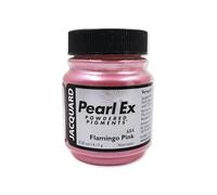Jacquard Pearl Ex Flamingo Pink Powdered Pigment 0.5oz