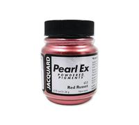 Jacquard Pearl Ex Powdered Pigment Red Russet - Metallic Mica Lustre, Non-Tarnishing - 0.75 oz
