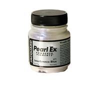Jacquard Pearl Ex Powdered Pigment, Interference Blue Mica for Epoxy Resin, Craft Projects, Polymer Clay Art, Shimmer Colourant with Luminous Shift Effect, 14g (0.5 oz)