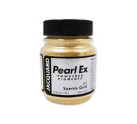 Jacquard Pearl Ex Powdered Pigment, Sparkle Gold Metallic Mica for Epoxy Resin, Crafts, Fine Art, Polymer Clay, Calligraphy Ink Additive, Versatile Artist Colourant 21g