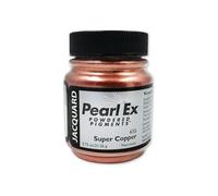 Jacquard Pearl Ex Powdered Pigment, Super Copper Metallic Lustre, Mica for Epoxy Resin, Crafts, Art Projects, Polymer Clay, 21g (.75 oz)