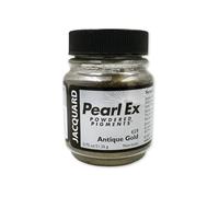 Jacquard Pearl Ex Powdered Pigment, Antique Gold, 0.75 oz