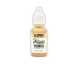 Jacquard Piñata Alcohol Ink, Metallic Gold Leaf Colour #041 for Epoxy Resin and Fluid Art, 0.5 fl oz (14.79 ml)