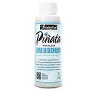 Jacquard Piñata High Gloss Varnish - Topcoat for Alcohol Inks - 4fl oz Bottle - Non-Toxic Transparent Finisher