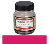 Jacquard Procion Tie Dye Powder Magenta 2/3oz Jar - Permanent & Washfast for Fabric & Clothing - Use as Ice or Cold Water Dye