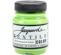 Jacquard Products Fluor Green -Textile Color Paint, Acrylic, Multicolour