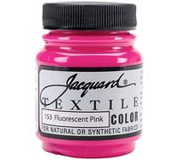 Jacquard Products Fluor Pink-Textile Color Paint, Acrylic, Multicolour