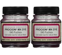 Jacquard Products Fuchsia -Jacquard Procion Dye, Acrylic, Multicolour,4.74x5.08x5.33 cm (Pack of 2)