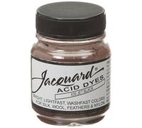 Jacquard Acid Dye for Wool, Silk and Other Protein Fibers, 1/2 Ounce Jar, Concentrated Powder, Jet Black 639