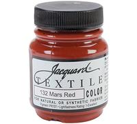 Jacquard Products Mars Red Acrylic Fabric Paint, Water-Based, 66ml