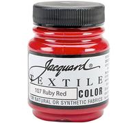 Jacquard Products Ruby Red-Textile Color Paint, Acrylic, Multicolour