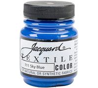 Jacquard Products Sky Blue-Textile Color Paint, Acrylic, Multicolour,70.00 ml (Pack of 1)