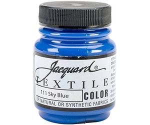 Jacquard Products Sky Blue-Textile Color Paint, Acrylic, Multicolour,70.00 ml (Pack of 1)