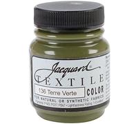Jacquard : Textile Paint : 2.25oz : 66ml : #136 Terre Verte
