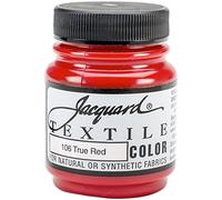 Jacquard Products True Red-Textile Color Paint, Acrylic, Multicolour
