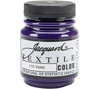 Jacquard Violet-Textile Color Paint, Acrylic, Multicolour, 4.44x4.44x6.35 cm