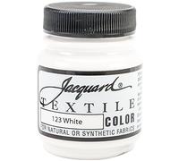 Jacquard Products White -Textile Color Paint, Acrylic, Multicolour