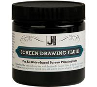 Jacquard Screen Printing Drawing Fluid - 4oz (118ml) Water-Based Screen Print Resist for Fabric, Paper & Textile Design