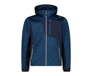 Jacquard softshell hoodie jacket CMP Bleu 2XL