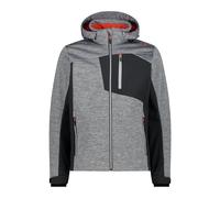 Jacquard softshell hoodie jacket CMP Grey 2XL