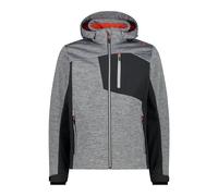 Jacquard softshell hoodie jacket CMP Gris 2XL