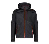 Jacquard softshell hoodie jacket CMP Gris L
