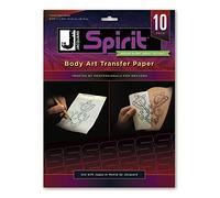Jacquard Spirit Body Art Transfer Paper, 10 Transfer Paper Sheets