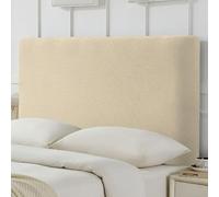 Jacquard Stretch Headboard Covers For Full, Queen, King - Anti-slip, Dustproof Protector Slipcover For Home Décor & Furniture Style Enhancement Beige-a King:190-210cm/75-82''