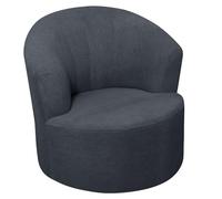 Jacquard Swivel Barrel Chair Slipcover, Stretch Single Sofa Cover Soft Round Club Armchair Slipcover Accent Chair Slipcover,Modern Barrel Chair Slipcover Furniture Protector (Color : #2)