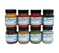 Jacquard Textile 8 Color Set Earth Tones