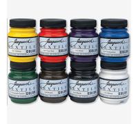 Jacquard : Textile Paint : 2.25oz : 66ml : Set of 8 : Primary Colours