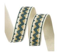 Jacquard Trim 1-5M 38/50mm Jacquard Webbing for Bag Strap Backpack Shoes Ribbon Tape Hat Binding DIY Sewing Accessories(Color 1,5Meters)