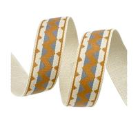 Jacquard Trim 1-5M 38/50mm Jacquard Webbing for Bag Strap Backpack Shoes Ribbon Tape Hat Binding DIY Sewing Accessories(Color 3,4Meters)