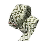 Jacquard Trim 1-5Meters 38mm Webbing for Crochet Bags Jacquard Ribbon Straps 2mm Thick Decorative Ribbons Sewing Bias Belt Sling Trims(Color 3,38mm-2Meters)