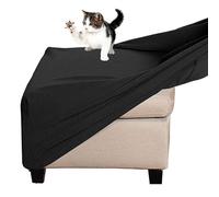 Jacquard Velvet Ottoman Covers - Slipcover for Footstool, Pouffe, Foot Stool - Stretch Fit - Square, Rectangle, Round - Small, Large - Color: #03