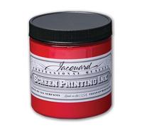 Jacquard Water Based Screen Printing Ink, Red, 8 oz - Fabric Paint for T-Shirts, Textiles & Art Projects