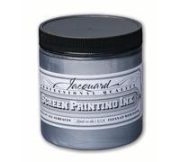 Jacquard Water Based Screen Printing Ink, Silver, 8 oz - Fabric Paint for T-Shirts, Textiles & Art Projects