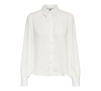 Jacqueline DE Yong Female Long Sleeve Shirt Plain, Cloud Dancer, S