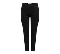 JACQUELINE de YONG Women's Jdymoon Hw Skinny Jeans DNM Noos, Black Denim, L / 30L
