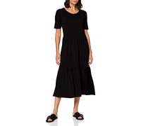 JACQUELINE de YONG Women's JDYDALILA Frosty S/S Dress JRS NOOS, Black, M