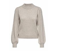 JACQUELINE de YONG Women's Jdyrue L/S Pullover KNT Noos Sweater, Chateau Gray/Detail:Melange, XXS