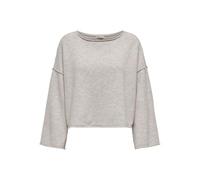 JACQUELINE de YONG Women's Jdyrue Life L/S Boat Neck Pull KNT Noos Pullover Sweater, Chateau Gray, XS