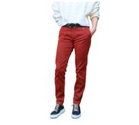 Jacqueline Houndstooth Trousers - female - Mason's - Slim-fit Trousers - Red - L - Trousers L