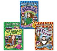 Jacqueline Wilson Hetty Feather Series Collection 3 Books Set.(Emerald Star, Sapphire Battersea and Hetty Feather)