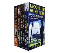 Jacqueline Winspear Maisie Dobbs Series Collection 4 Books Set (To Die But Once, Elegy for Eddie, A Dangerous Place, American Agent)